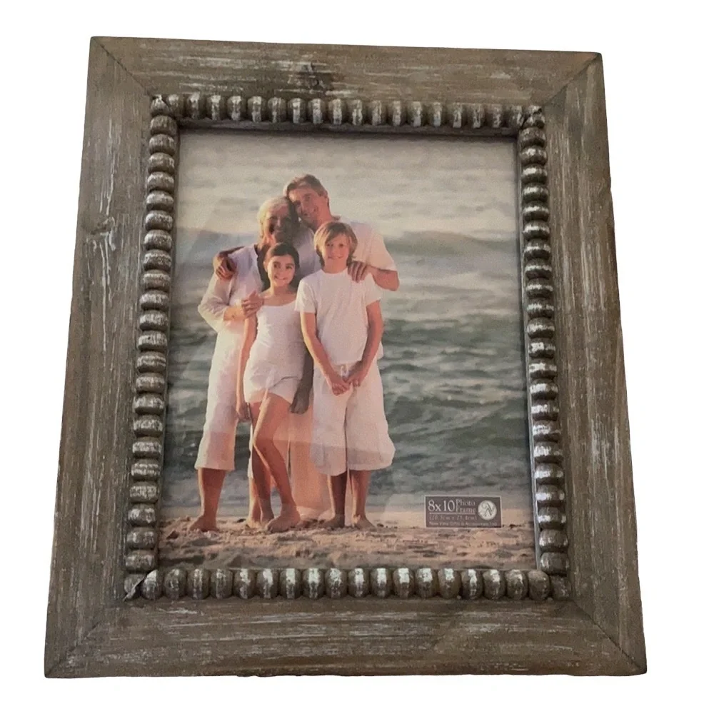 Beaded Graywash 8” X 10” Frame